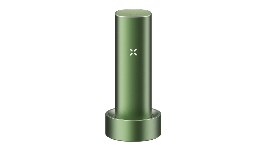 PAX Flow greenstone USB-C fast charging dry herb vaporizer