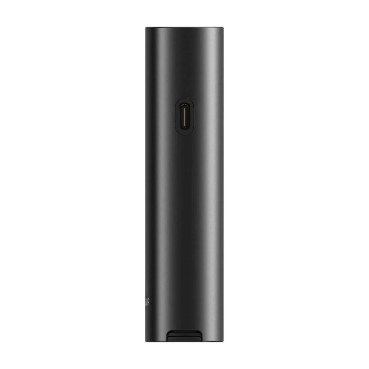 PAX FOUR Onyx vaporizer upright view showing full body design and minimal interface