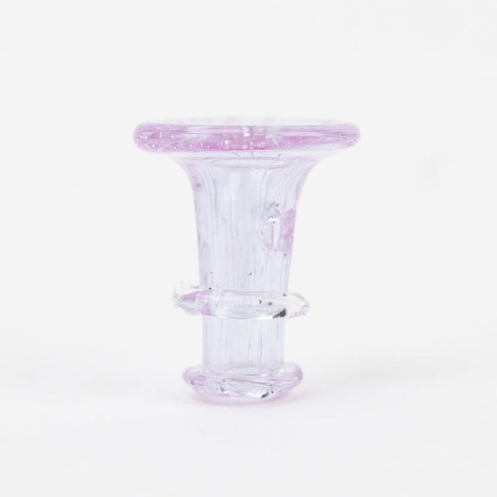 Empire Glassworks Puffco New Peak and Proxy glass joystick cap in Pink Slyme