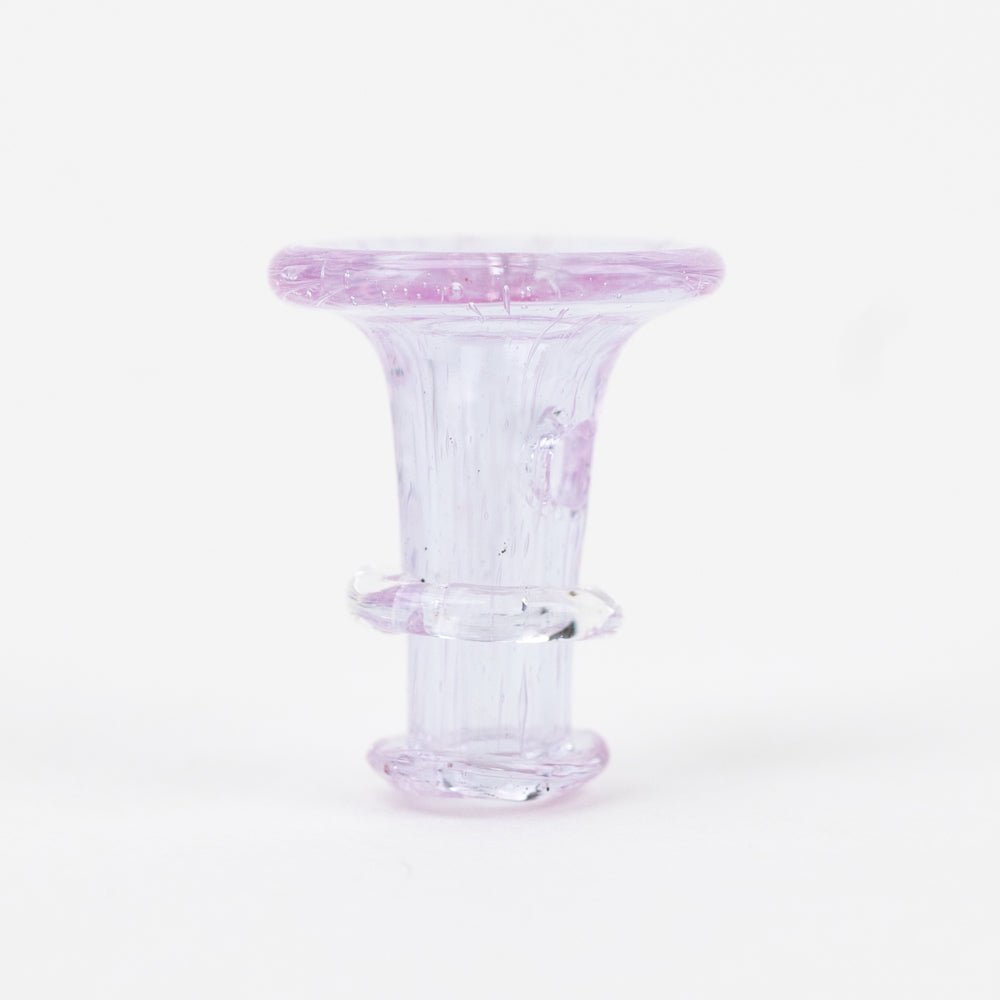 Empire Glassworks Puffco New Peak and Proxy glass joystick cap in Pink Slyme