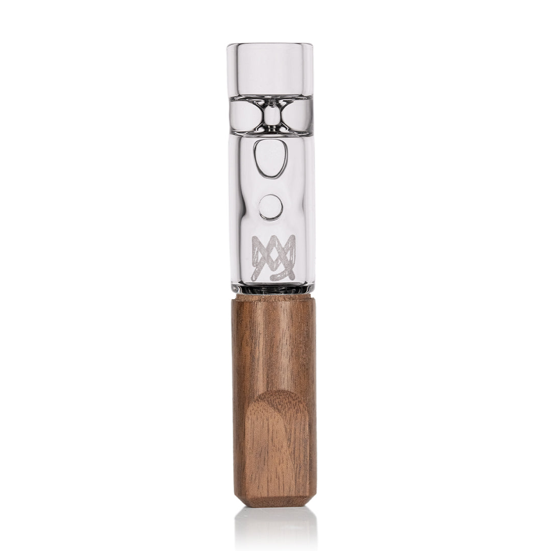 MJ Arsenal Ridge Chillum Alpine Series borosilicate glass and black walnut