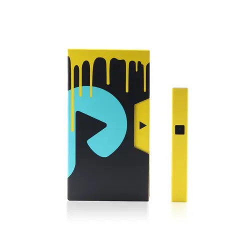 Plug and Play 510 vape battery in Yellow