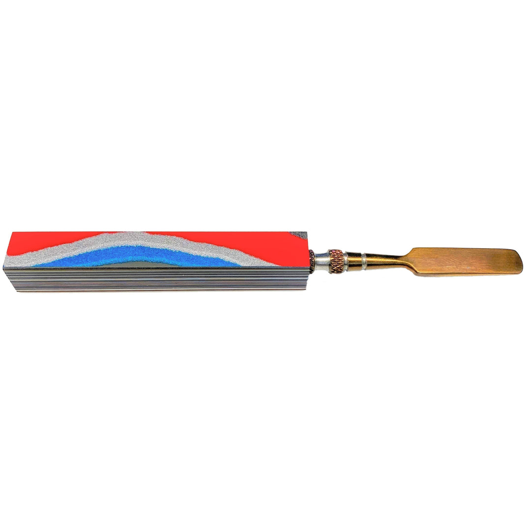 710 Swords - Anodized Spatula Dabber - Fordite