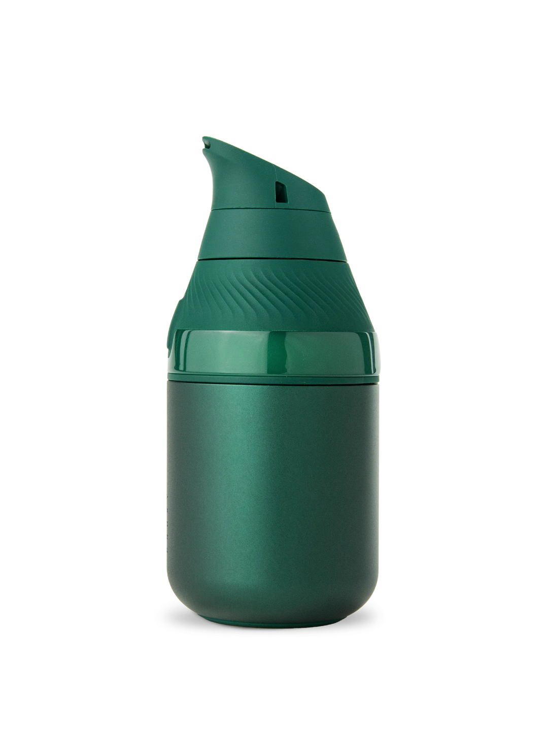 Puffco Proxy Core Kit in Pine — left side view of the green glass-free Proxy with the Core Cup fitted
