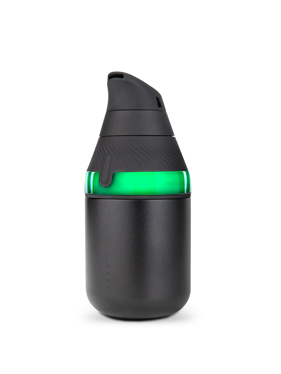 Puffco Proxy Core Kit angled view highlighting green LED light band and heating status indicator