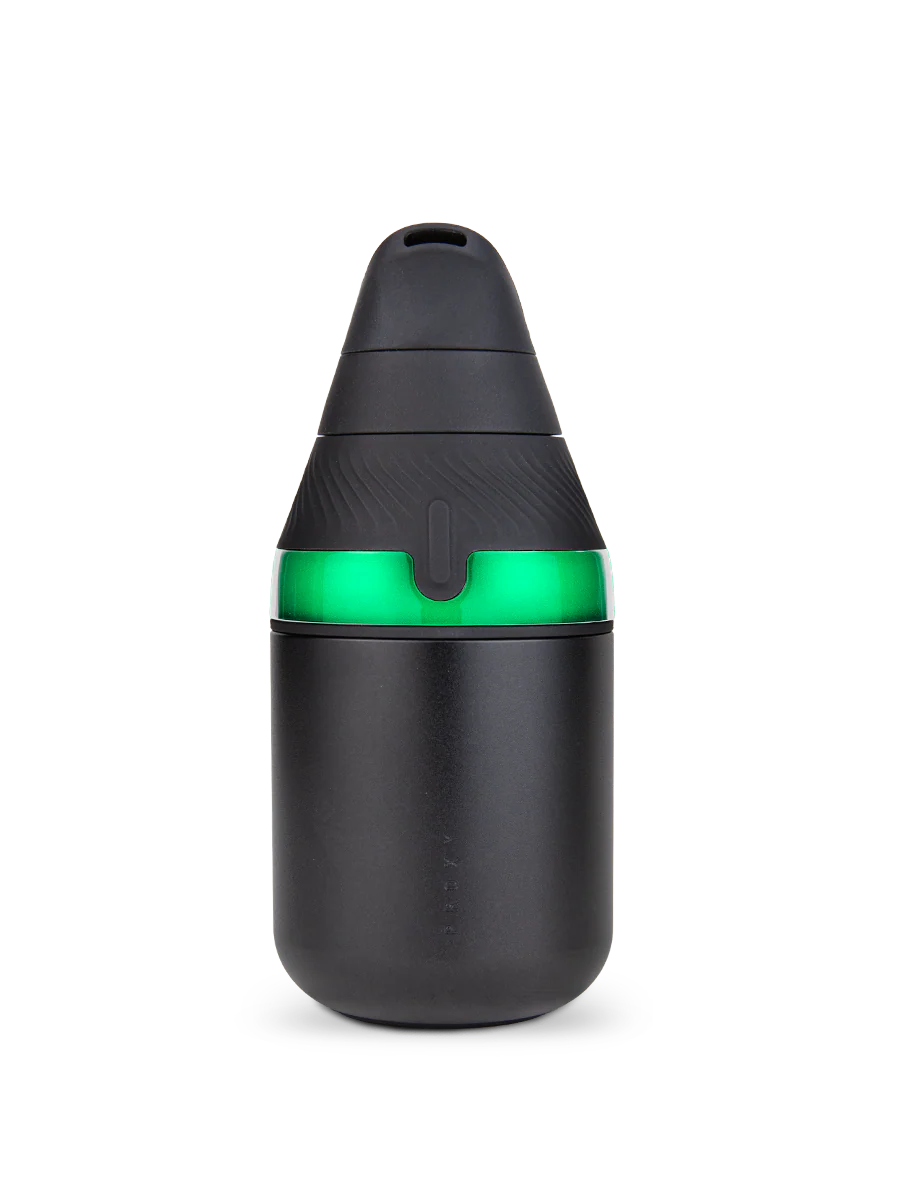Puffco Proxy Core Kit powered-on view with LED indicator showing active heating state