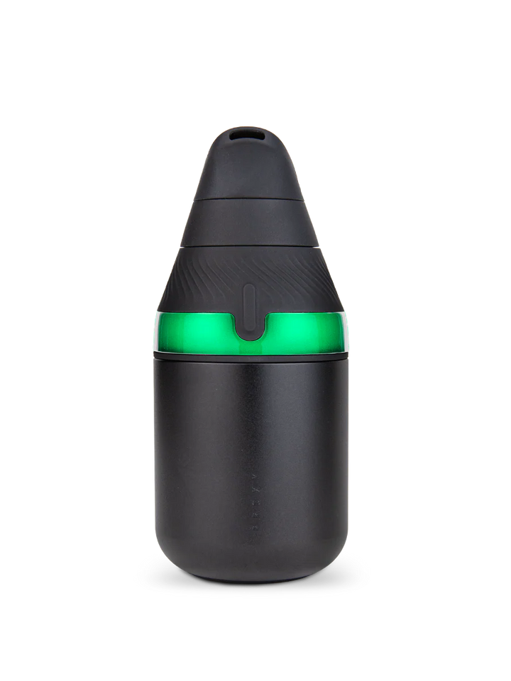 Puffco Proxy Core Kit powered-on view with LED indicator showing active heating state