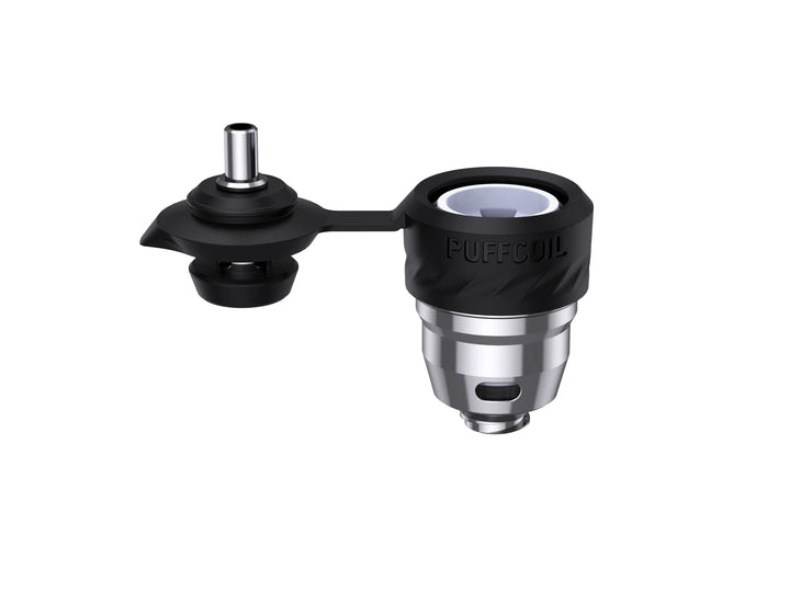 Side profile of New Peak with 360MAX Atomizer attached