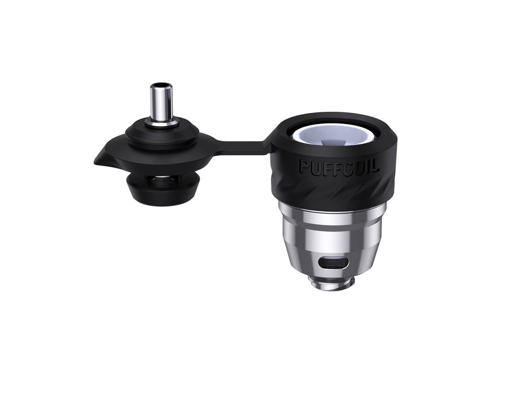 Side profile of New Peak with 360MAX Atomizer attached