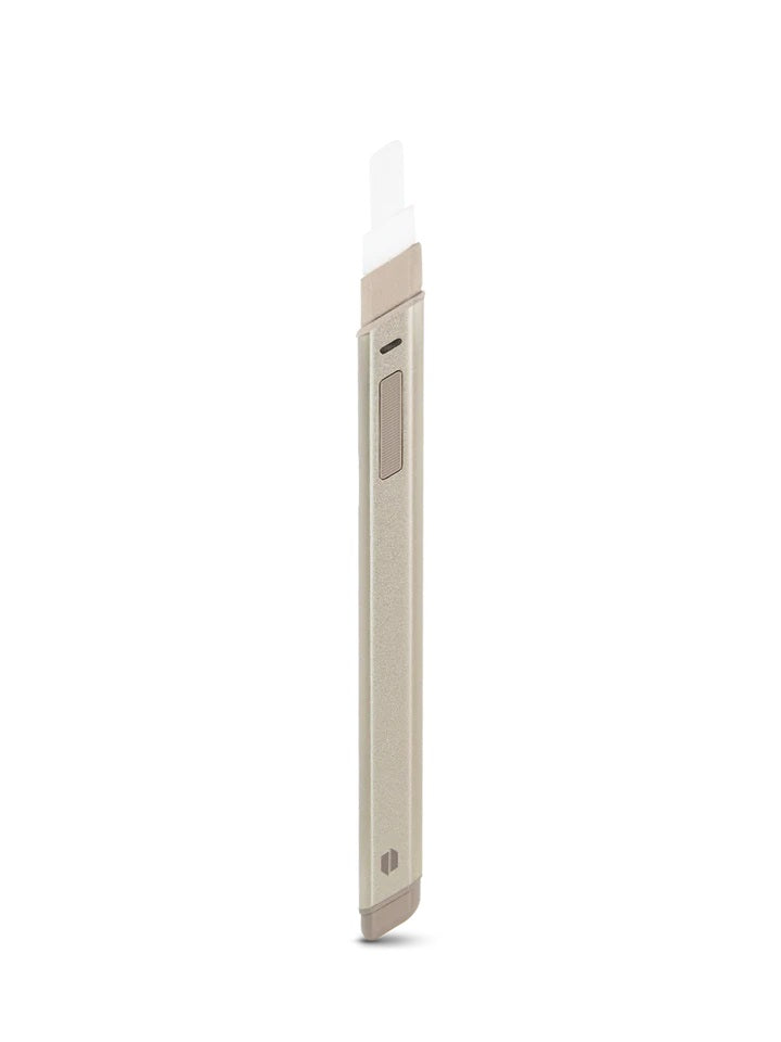 Puffco Hot Knife Desert color side profile showing slim one-button design
