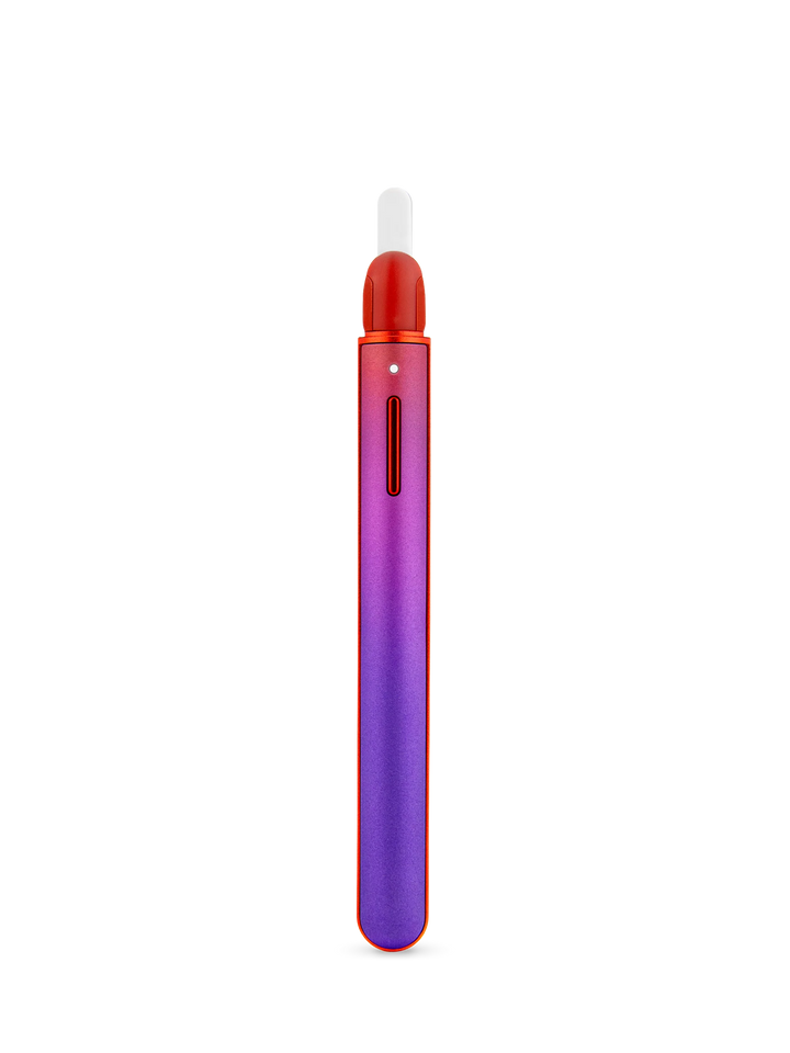 Puffco Hot Knife (New Version) in Plasma — cordless electric heated dab tool with the cap off, exposing the ceramic hot tip that melts and loads concentrate cleanly without a torch; USB-C rechargeable.