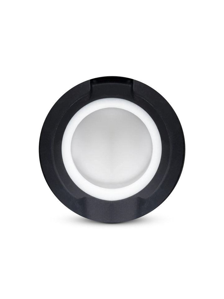 Top view of Puffco New Peak 3D Chamber showing ceramic heating surface