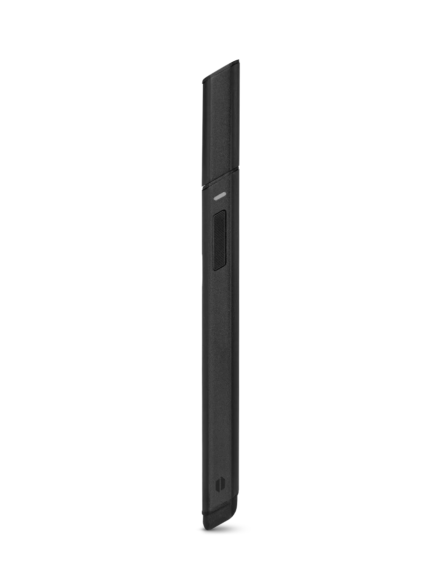 Puffco Hot Knife onyx front view with cap on