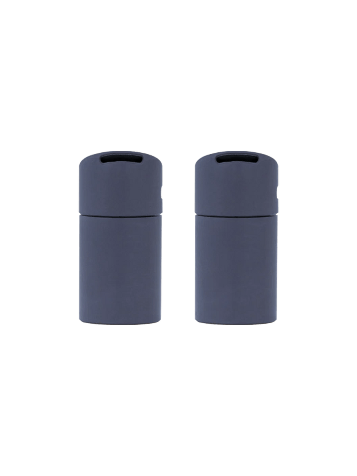 Puffco Pivot Mouthpiece in black silicone, set of two, designed for enhanced vapor flow and splashback reduction
