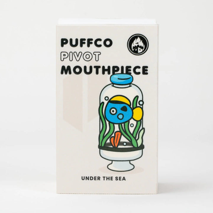 Empire Glassworks Puffco Pivot Top Under the Sea – retail box packaging with product art.