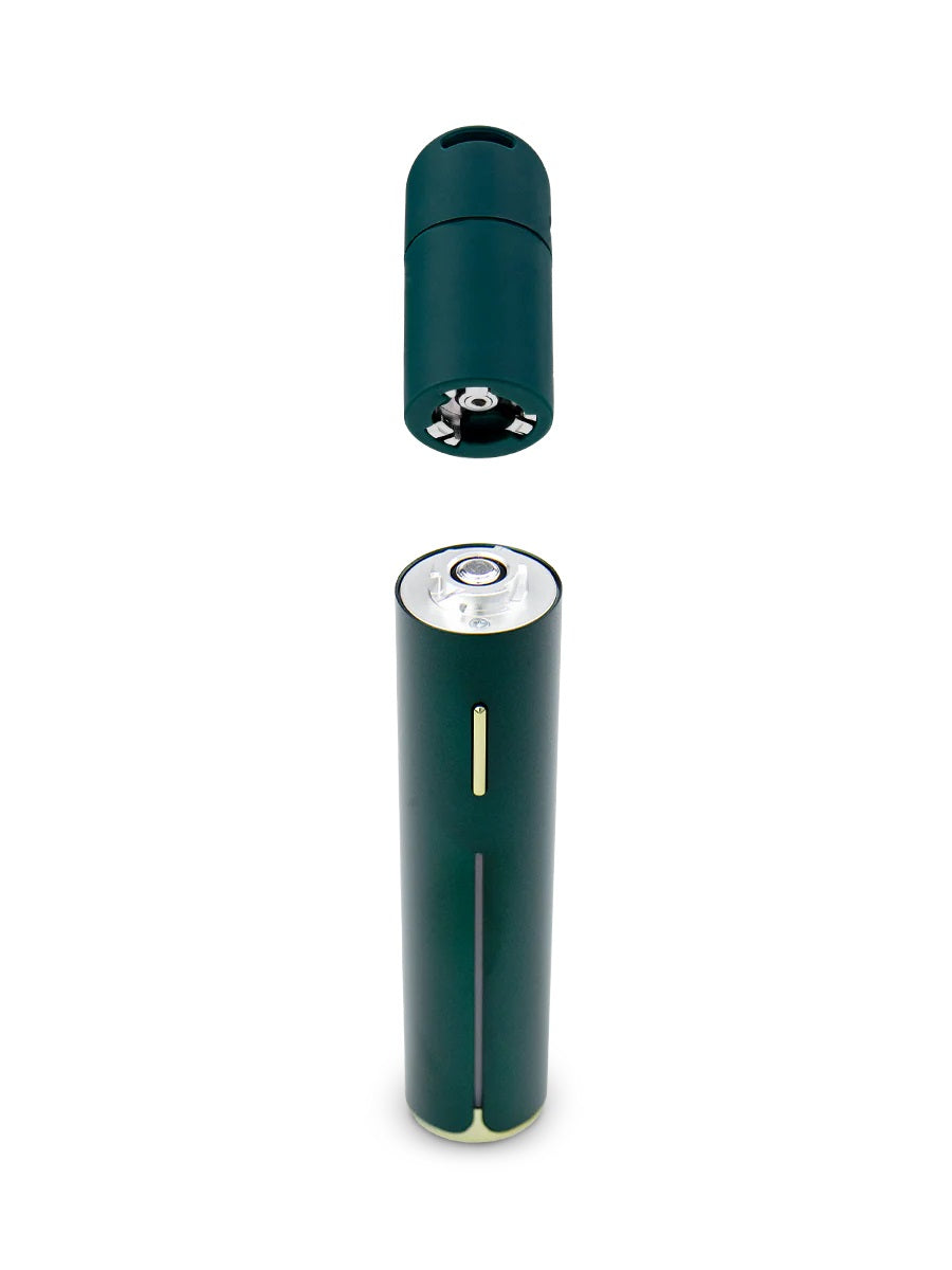 Puffco Pivot Pine – atomizer chamber detached from battery base for cleaning and maintenance.