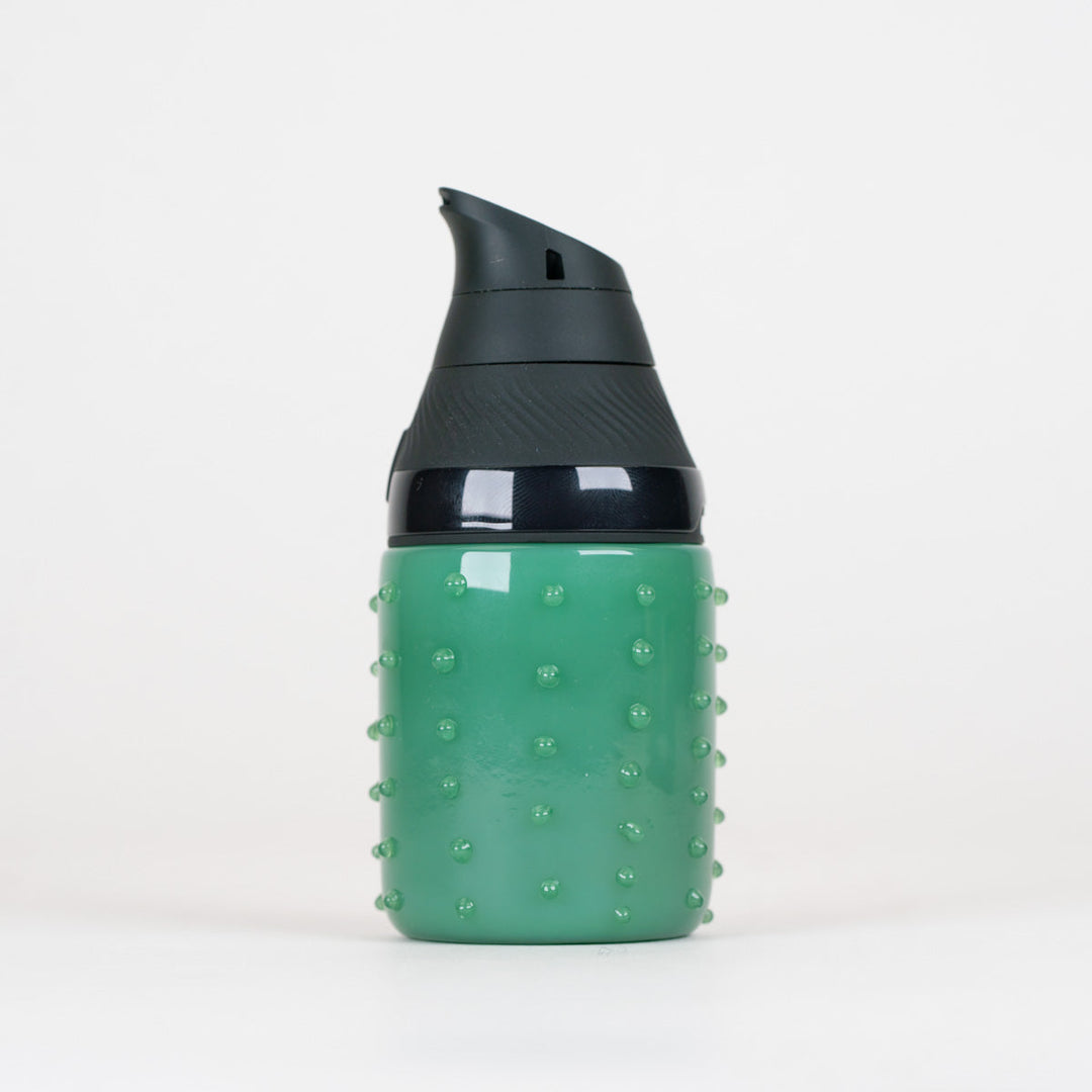 Empire Glassworks Desert Cactus Puffco Proxy Core Attachment, installed on a Puffco Proxy Core, front view.