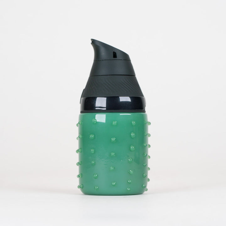 Empire Glassworks Desert Cactus Puffco Proxy Core Attachment, installed on a Puffco Proxy Core, front view.