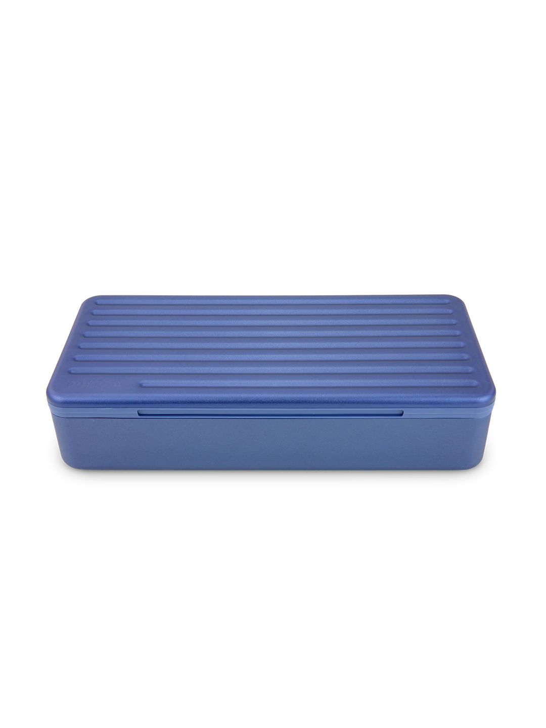 Puffco Travel Case — Sapphire hard shell case, closed view