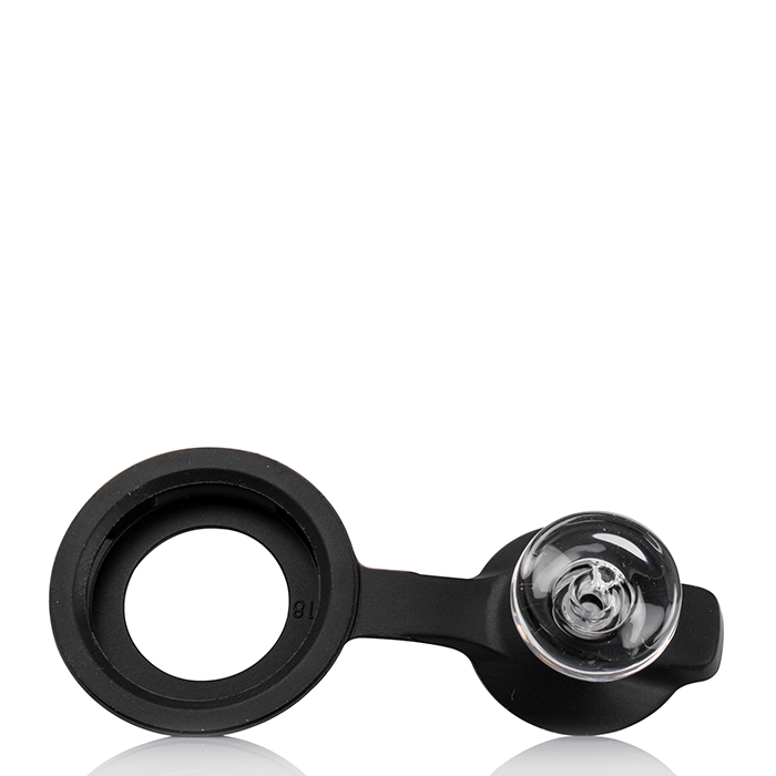 Proxy tether with glass ball cap