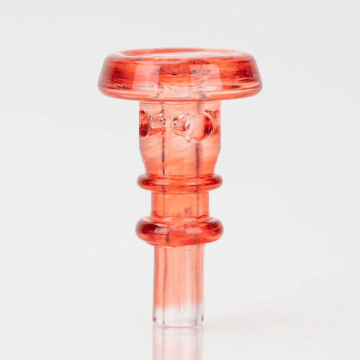 Empire Glassworks puffco 3d joystick cap transparent red