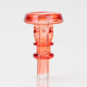 Empire Glassworks puffco 3d joystick cap transparent red