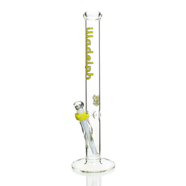 Illadelph 5mm Yellow Label Medium Straight water pipe with downstem and slide