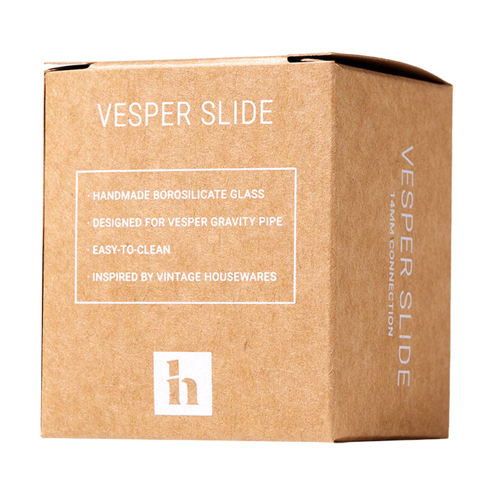 NWTN Home Vesper Bowl 14mm Glass Slide Replacement Box Back