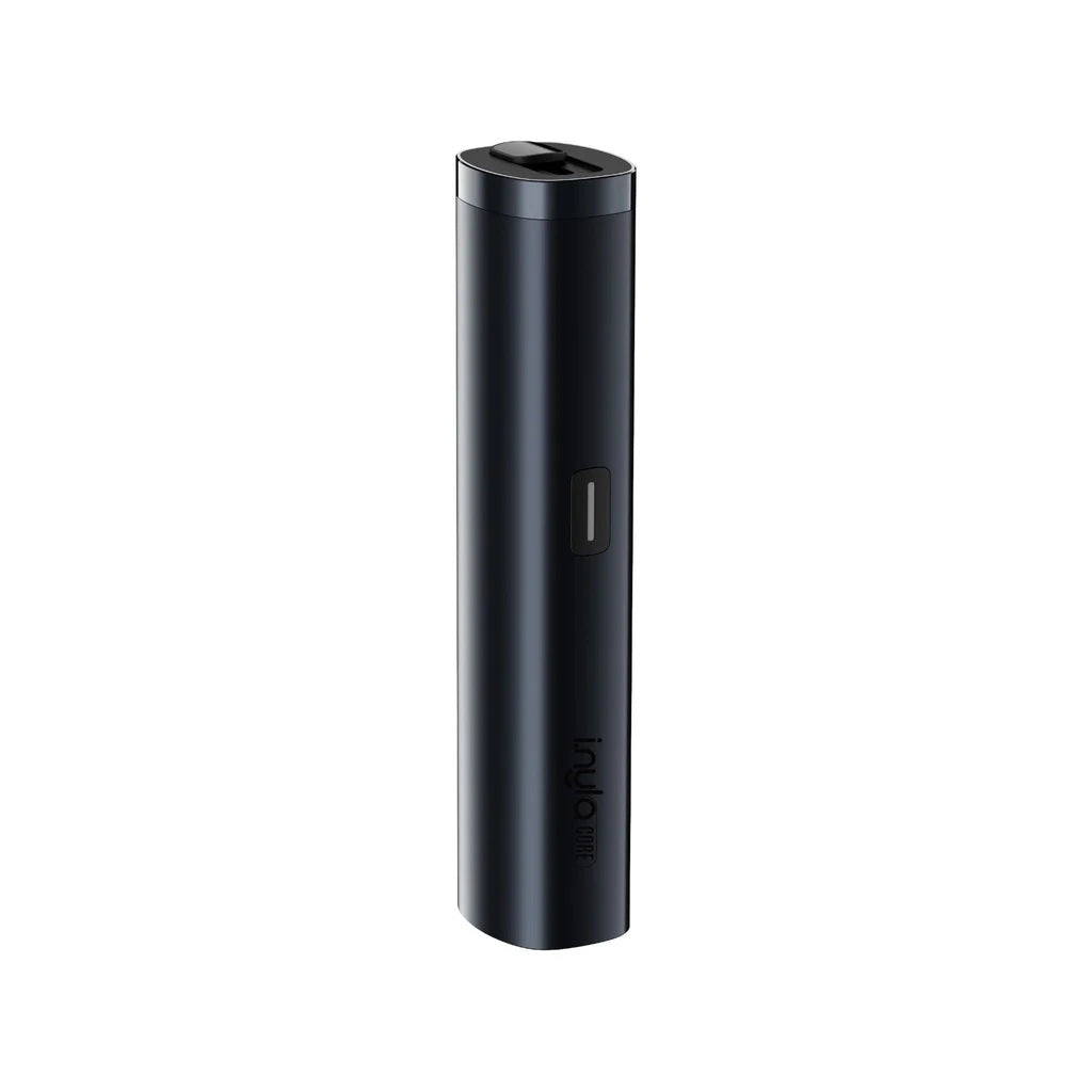 i.nyla Core 650mAh Heated Tobacco Device in sleek slate black finish – portable, smoke-free tobacco stick device