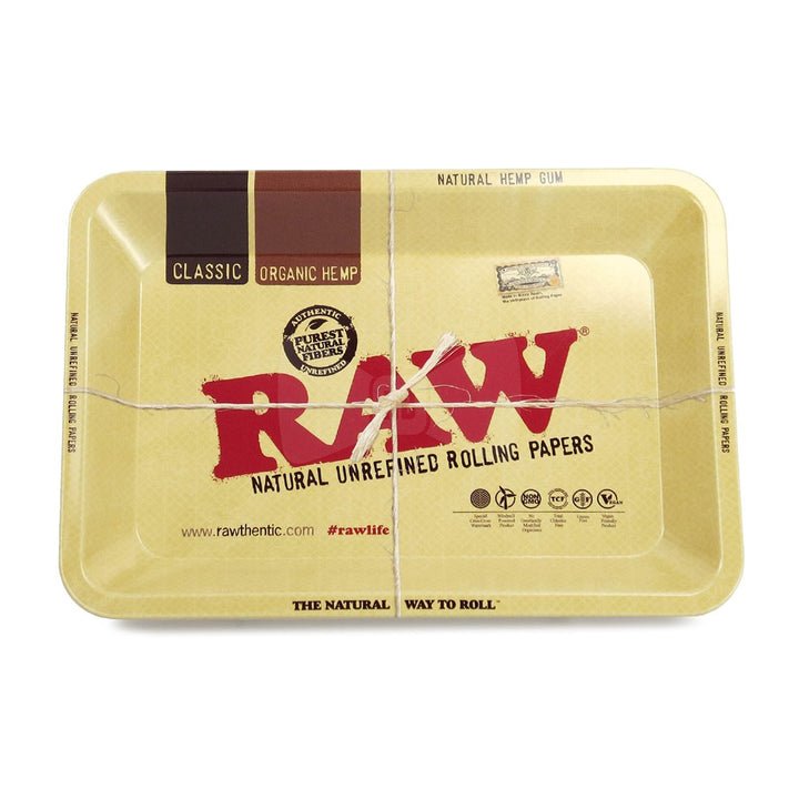 Pocket-size RAW Mini Tray for travel use, classic print