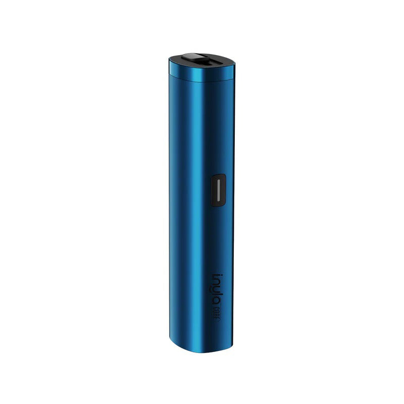 i.nyla Core 650mAh Heated Tobacco Device in sleek azul blue finish – portable, smoke-free tobacco stick device