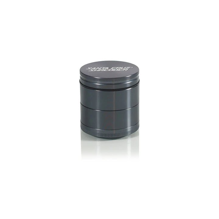 Santa Cruz Shredder Medium Grinder in Gunmetal Grey – durable and sleek.