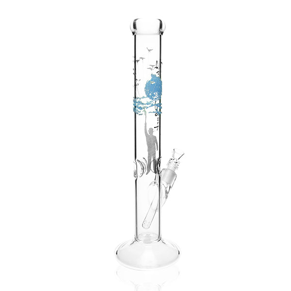 Sheldon Black 16 inch Grasso Man With Birds Blue side view