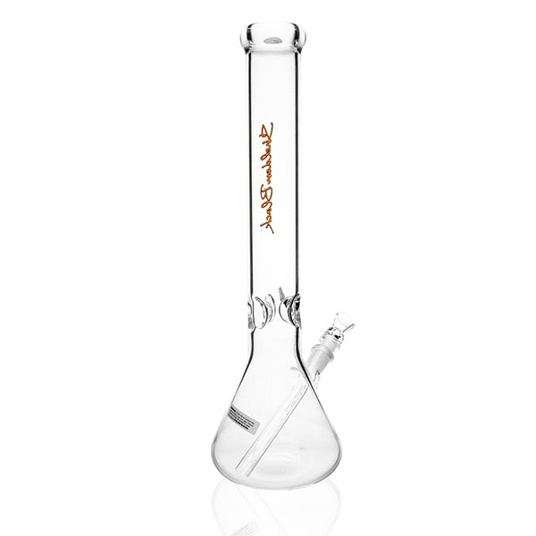 Sheldon Black 16 inch Medio Beaker Orange side view