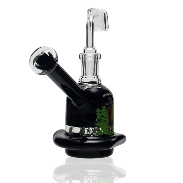 Sheldon Black Glass Derby Black DNA side view of artwork