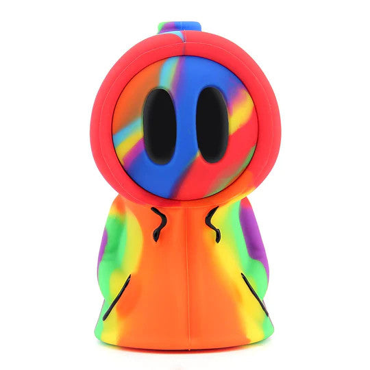 Silic Lab Silicone Ghost Bubbler — ghost-shaped silicone bubbler pipe, hero shot