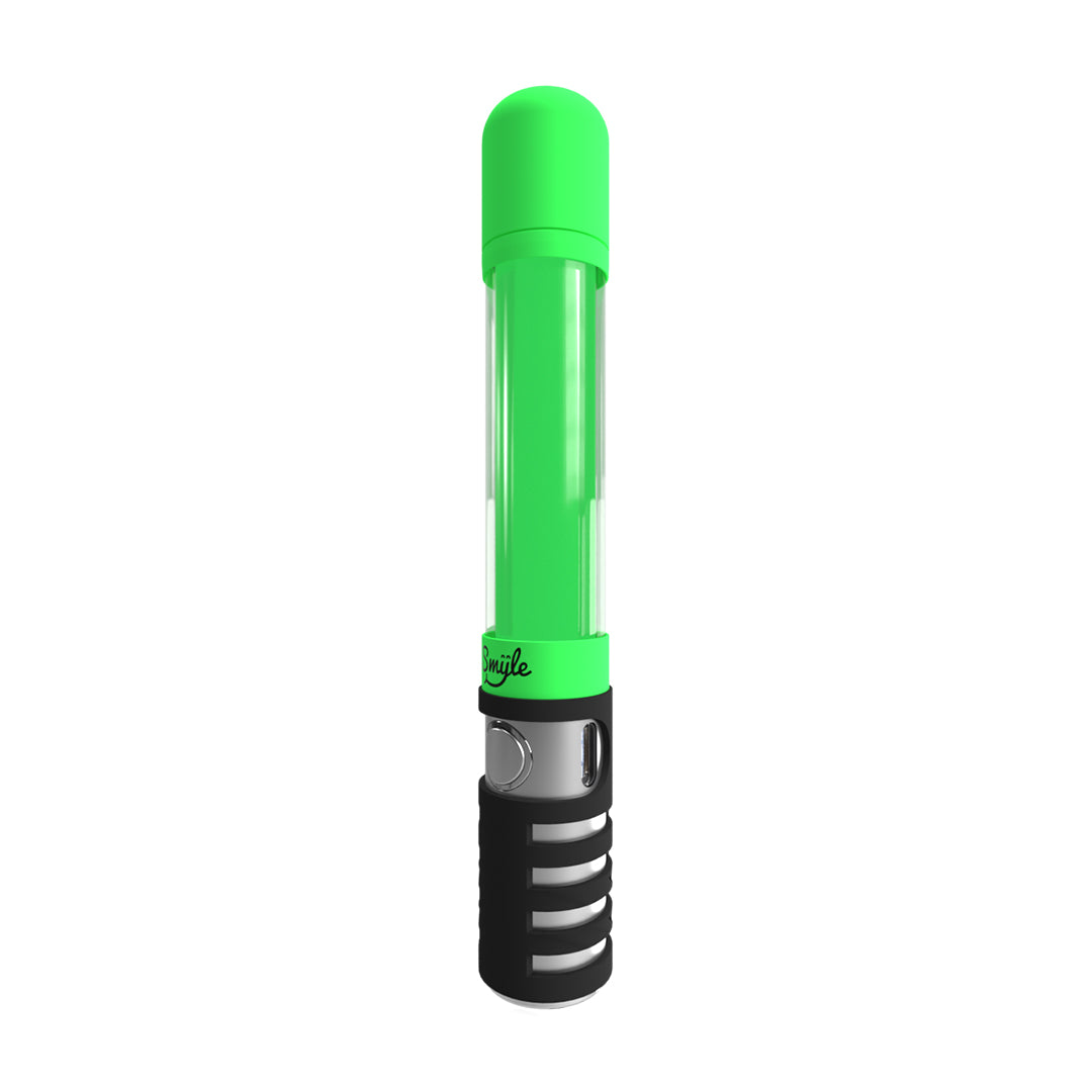 Smyle Labs Penjamin Danksaber green lightsaber vape battery