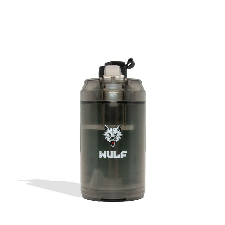 Wulf Mods Growler electronic dab rig in Teal Black Spatter, back view