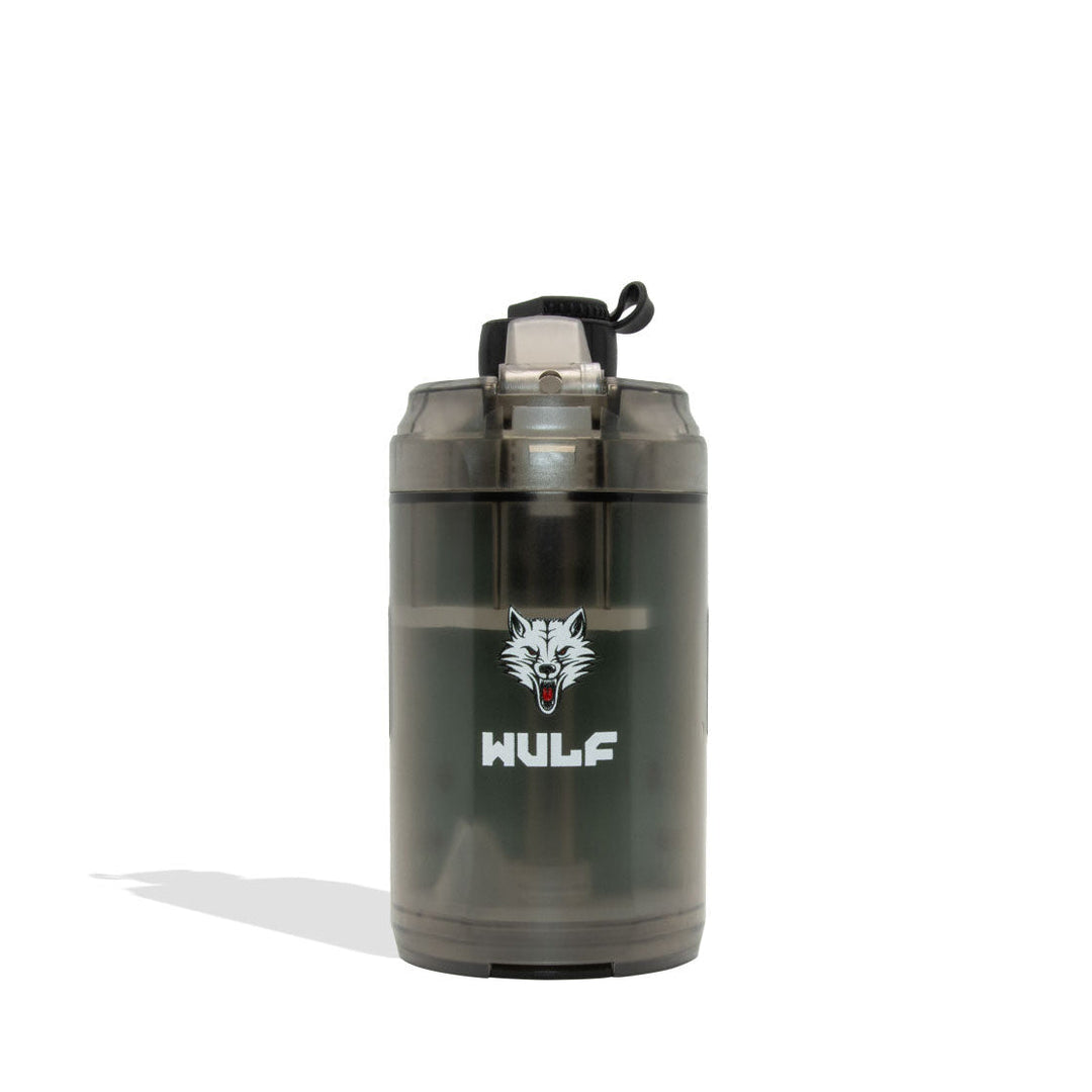 Wulf Mods Growler electronic dab rig in Teal Black Spatter, back view