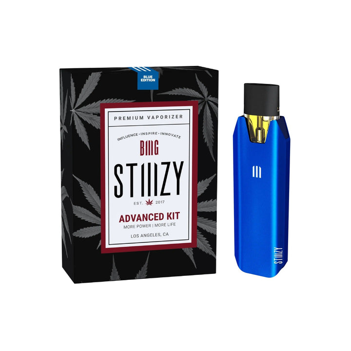 Stiiizy Biiig Battery Advanced Kit — Blue edition high-capacity rechargeable pod battery