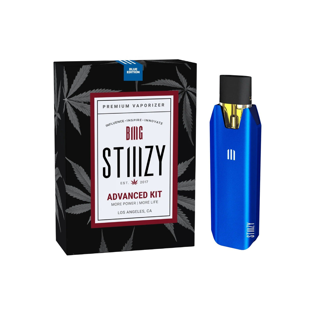 Stiiizy Biiig Battery Advanced Kit — Blue edition high-capacity rechargeable pod battery
