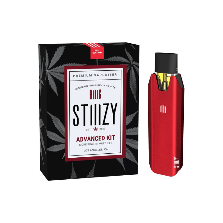 Stiiizy Biiig Battery Advanced Kit — Red edition high-capacity rechargeable pod battery
