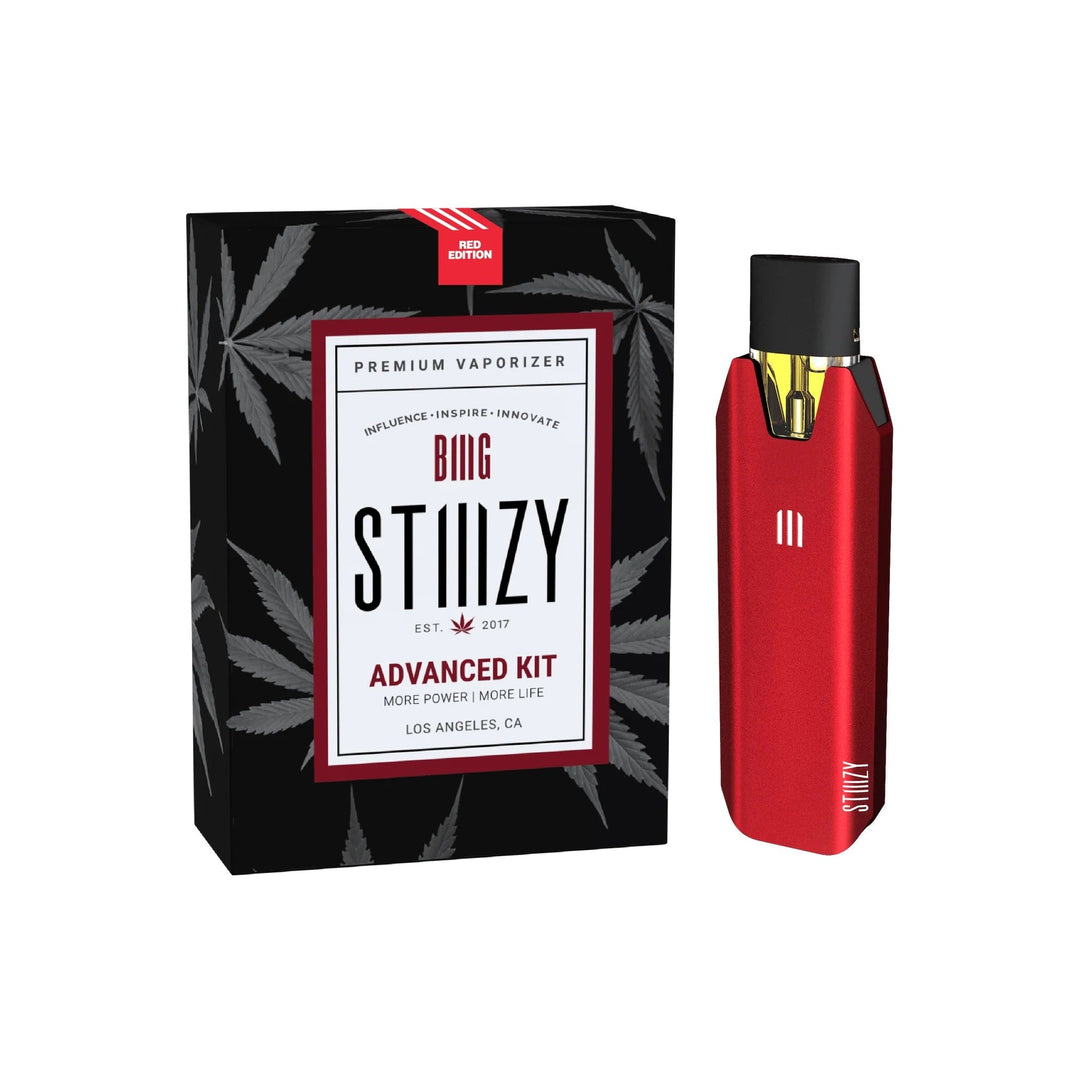 Stiiizy Biiig Battery Advanced Kit — Red edition high-capacity rechargeable pod battery