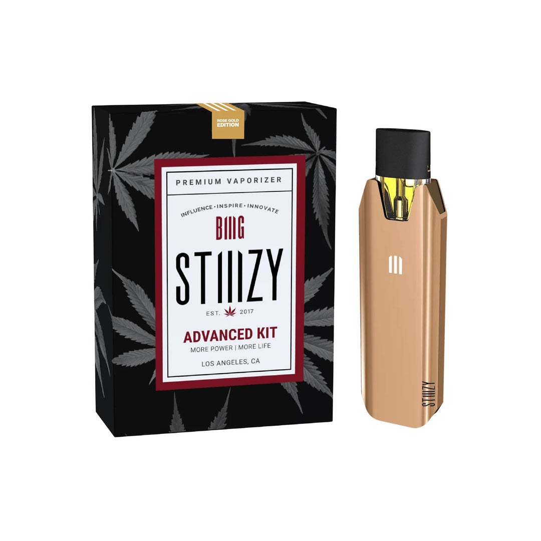 Stiiizy Biiig Battery Advanced Kit — Rose Gold edition high-capacity rechargeable pod battery