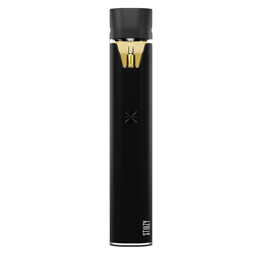 STIIIZY Pro Battery in Black, classic discreet adjustable voltage pod vape