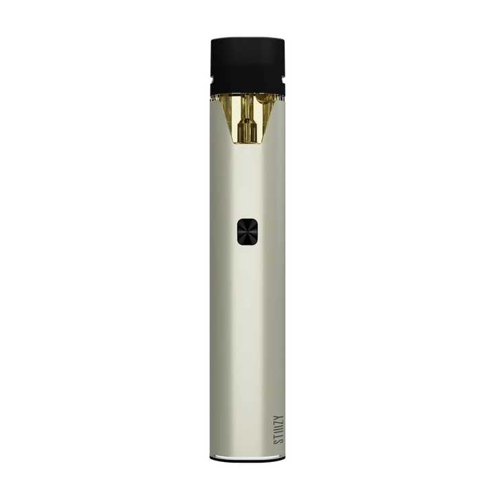 STIIIZY Pro Battery in Pearl White, clean discreet pod vape design