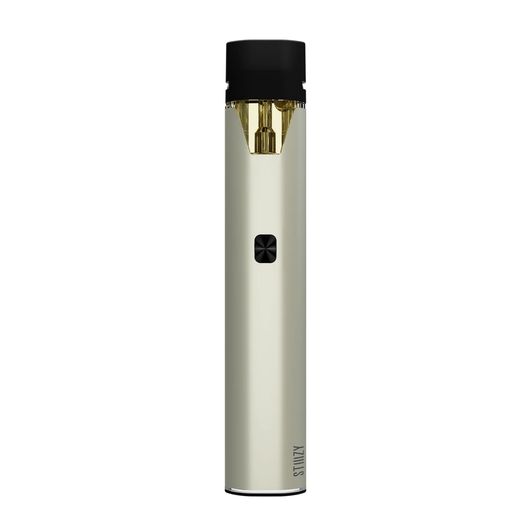STIIIZY Pro Battery in Pearl White, clean discreet pod vape design
