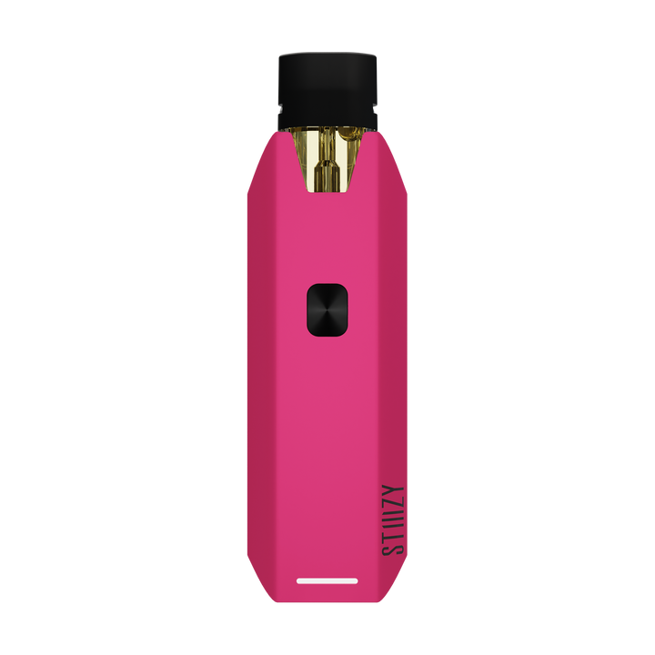 STIIIZY Pro XL Battery in Neon Pink, bright neon finish adjustable voltage pod battery