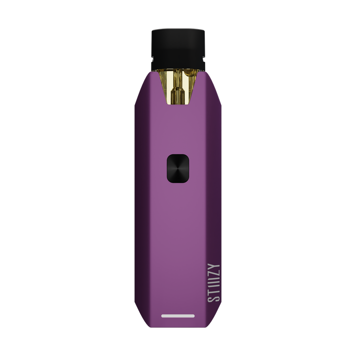 STIIIZY Pro XL Battery in Purple, adjustable voltage proprietary pod battery