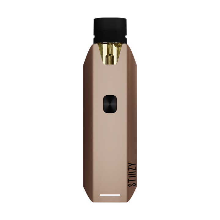 STIIIZY Pro XL Battery in Rose Gold, warm metallic finish high-capacity pod battery